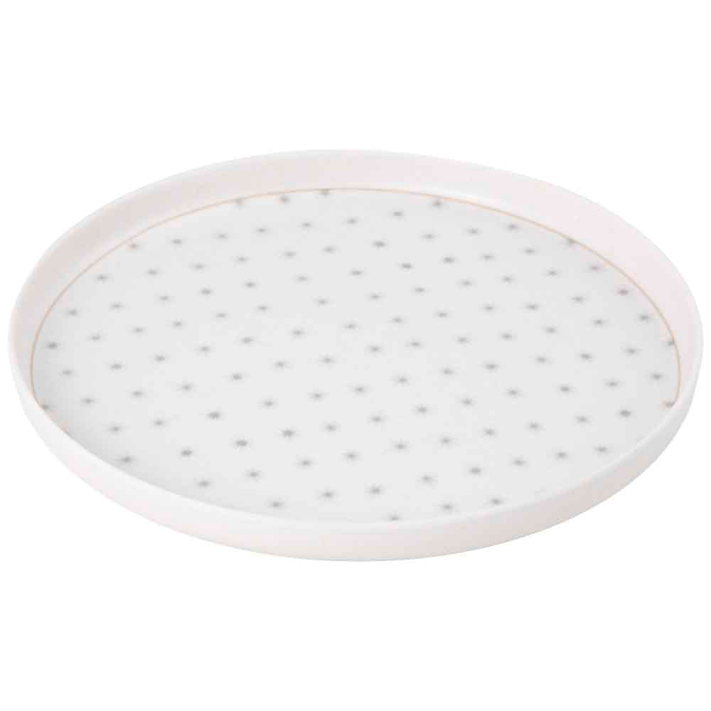 Plato Tendido DECO HOME 25cm Borde Melamine Arena