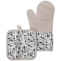 Set de Guante y Sujetador de Cocina VIVA HOME x2un