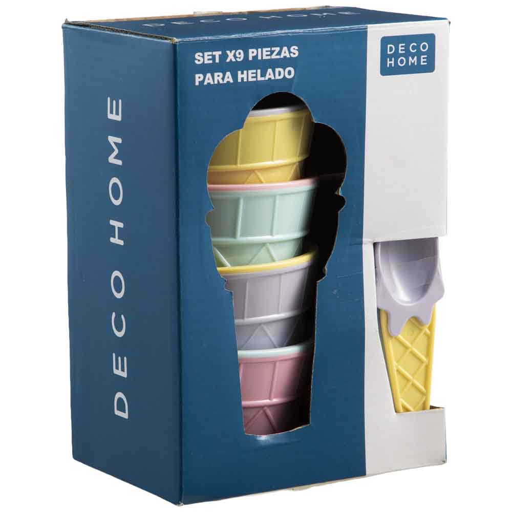 Set DECO HOME Molde para Helado 9un