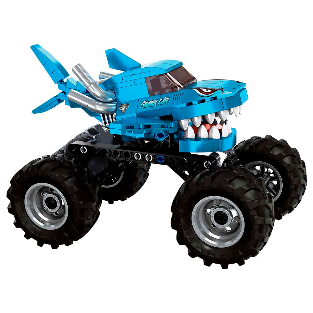 Monster Truck BRIGHT Bloques Azul