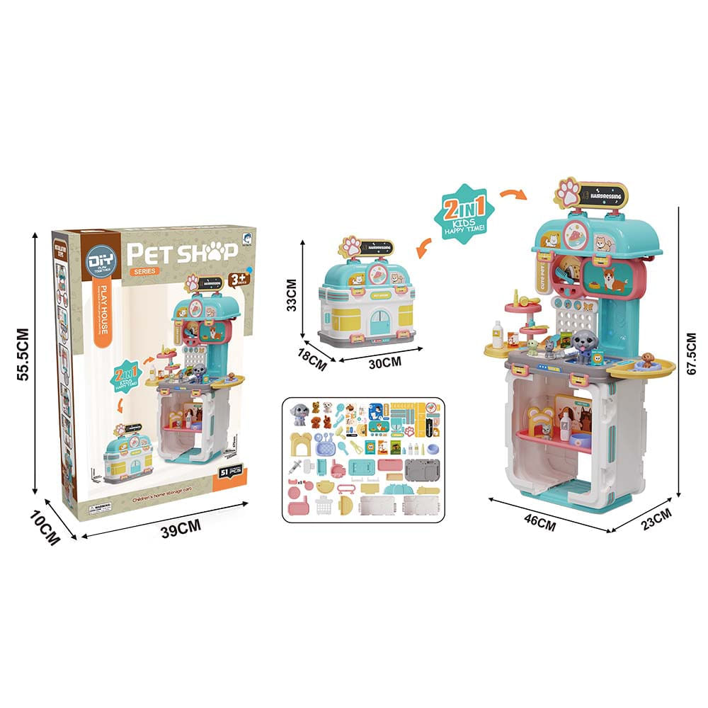 Playset BRIGHT Pet Shop Mediano