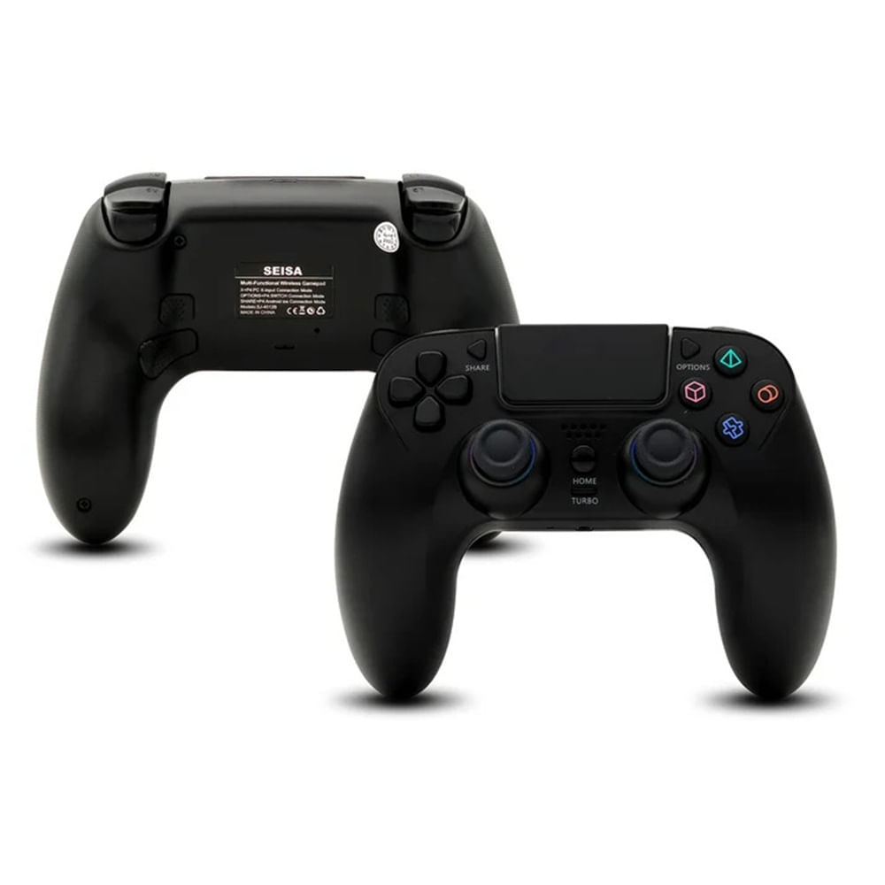 Control Inalámbrico BT para Celular y Videojuegos JOYSTICK PS4  - MOD SJ-4012B Negro