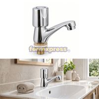 Grifo para baño cromado pomo manija vida Apache
