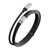 Cable Carga Rápida USB-C a USB-C 240W 6A 480Mbps Trenzado 1.5M
