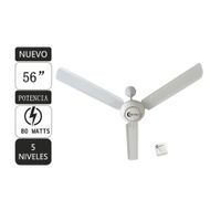 Ventilador De Techo Trevely VT-5680 56 90w