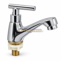 Grifo para baño cromado pomo manija kansas Apache