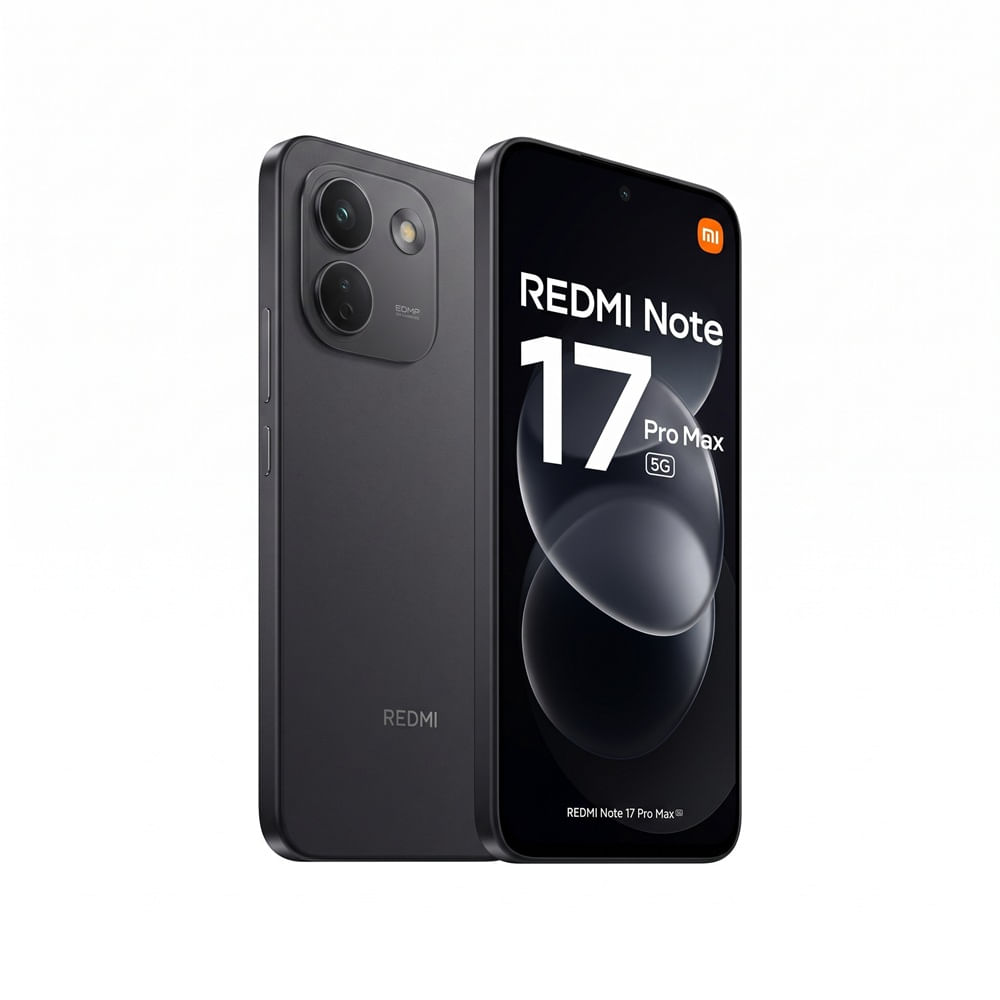 Redmi Note 17 Pro Max 5G 8Gb Ram Black 256Gb Rom con Mica Hidrogel Registrado