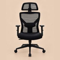Silla Ergonómica Oxford Negro Ventitas Home