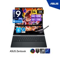 LAPTOP ASUS ZENBOOK UX8406CA PZ073W 14 3K OLED Touch Core Ultra 9 285H 32GB 1TB SSD WIN11H