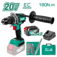 TALADRO PERCUTOR 20V BRUSHLESS 13MM 160N.M 19-2 B 2X4.0AH MALETIN