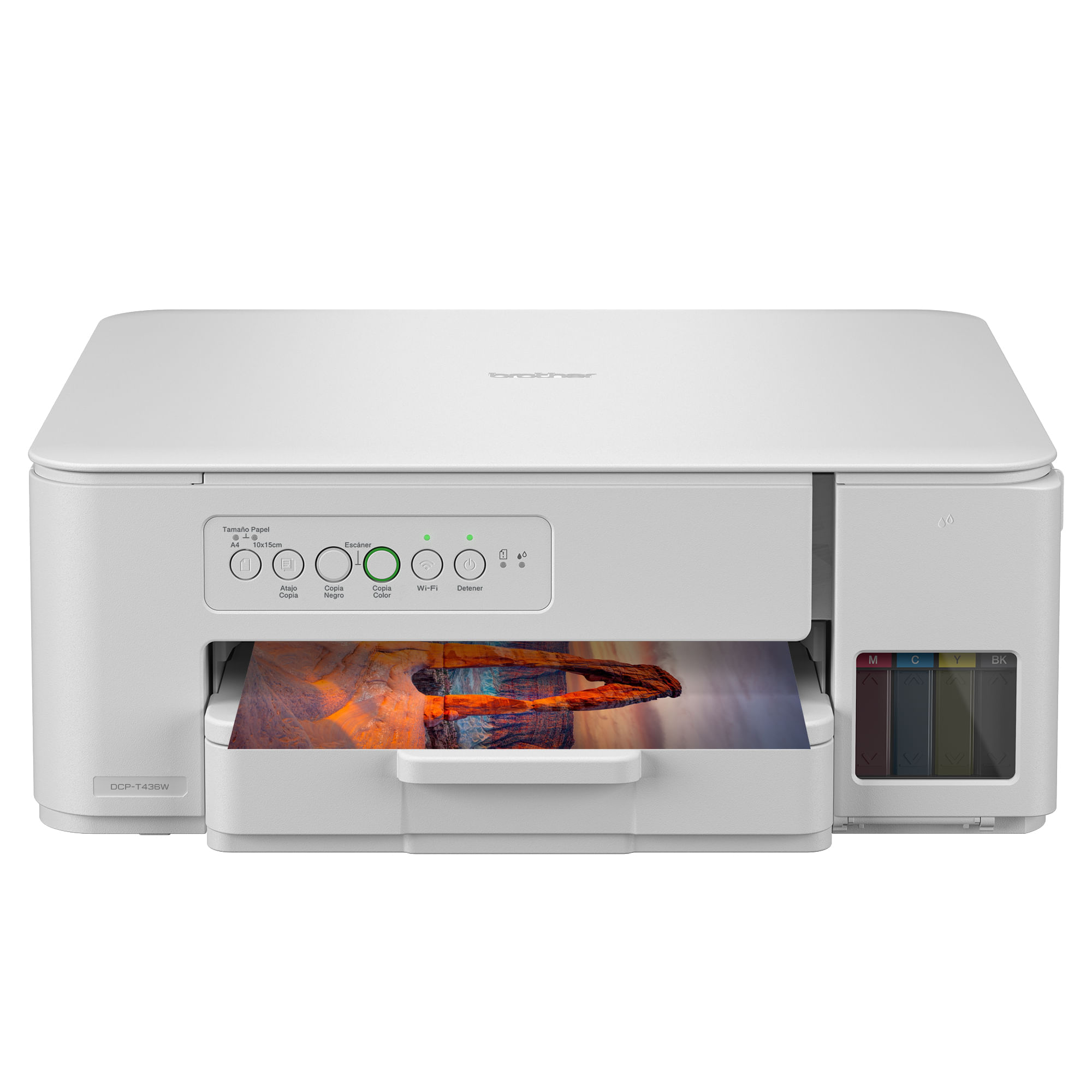 Impresora Multifuncional BROTHER DCP-T436W Blanco