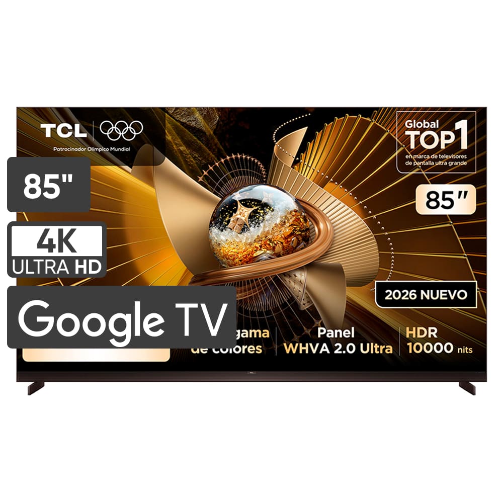 Televisor TCL SQD MiniLed 85'' UHD 4K Smart TV 85X11L