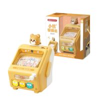 Juguete Mini Maquina de Pinball Kids Amarillo de Osito Musical