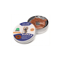 Collar Antipulgas y Antigarrapatas para Perros Protección 8 Meses - Anaranjado