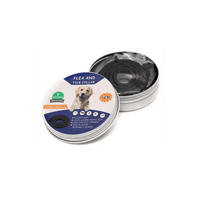 Collar Antipulgas y Antigarrapatas para Perros Protección 8 Meses - Negro