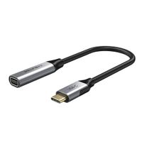 Adaptador USB-C a Mini DisplayPort CABLETIME 4K 60Hz 21.6Gbps Chip Activo Aluminio MacBook CP14A