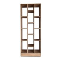 Mueble Multiuso Fuji Roble Flor Morado