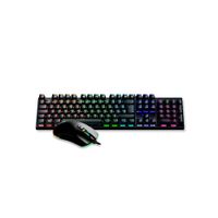 KIT GAMING TECLADO MECANICO + MOUSE ANTRYX GC-3100 BLACK, BLUE SWITCH AGC-3100KBL-SP