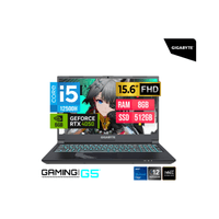 LAPTOP GIGABYTE I5 12500H G5 MF GAMING 15.6 FHD 144HZ 8GB 512GB Gen4  RTX 4050 6GB FreeDOS