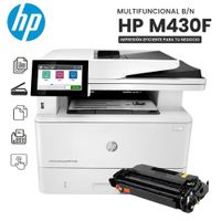Impresora Láser Multifunción HP LaserJet Enterprise M430f Dúplex Monocromático 3PZ55A