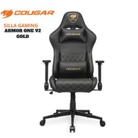 SILLA GAMING COUGAR ARMOR ONE V2 GOLD HASTA 155 GRADOS 120KG