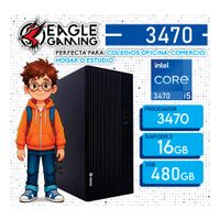 COMPUTADORA PC INTEL CORE I5 3470 16GB RAM DDR3 SSD 480GB