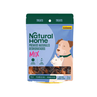 Natural Home Mix Premios Naturales Deshidratados  Snack para Perros y Gatos - 70 g