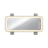 Espejo LED para Parasol de Auto con 3 Modos de Luz