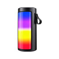Parlante Portátil Inalámbrico 5W con Luces LED Radio FM y TWS