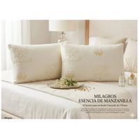 PACK DE ALMOHADAS GEMELAS AROMATICA MANZANILLA PREMIUM TAMAÑO 2 PLAZAS
