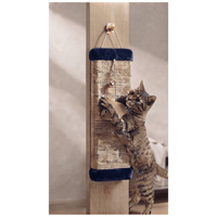 Rascador Colgante En Forma de Tabla Con Juguete Interactivo Para Gatos - Azul oscuro