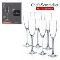 Copas Champagne Cristal 160 Ml Set X12 Chef&Sommelier Cabernet