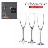 Copas Champagne Cristal 160 Ml Set X6 Chef&Sommelier Cabernet