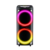 PARLANTE KARAOKE CON 2 MICROFONOS 3200W BEATMAX-101 KUZLER