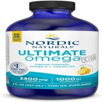 Nordic Naturals Ultimate Omega3 Aceite de Pescado Líquido 3400mg con1000IU