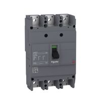 Interruptor Automatico Fijo 3P Trifasico 125 Amperios 240V 50ka Schneider