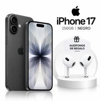IPHONE 17 CHIP FISICO 256GB - Black mas regalo