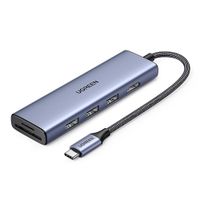Ugreen Hub USB-C 6 en 1 4K HDMI USB-C SD CM511 - 20956A