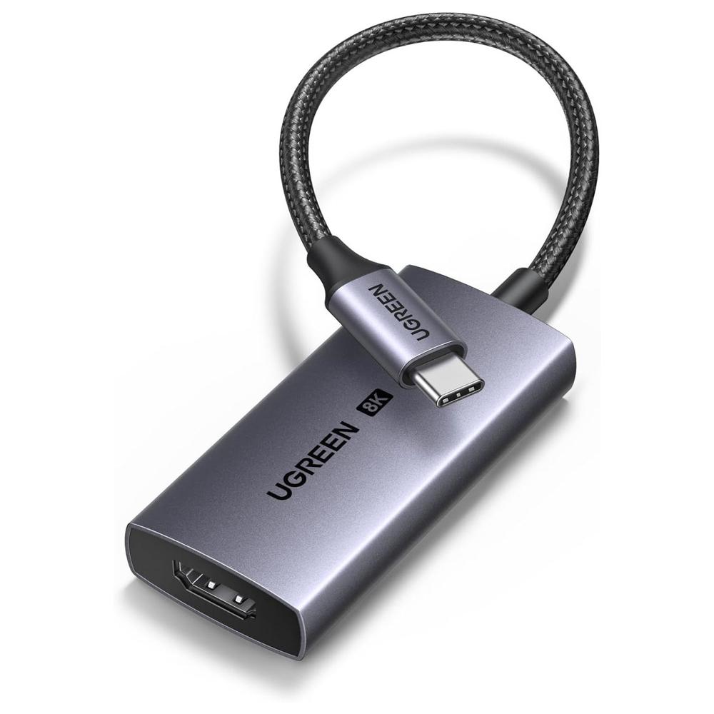 UGREEN Adaptador USB-C a HDMI 2.1 8K 60Hz 4K 120Hz eARC 15cm CM491 - 85320