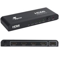 Adaptador Splitter Xtech HDMI 1 Input a 4 Salidas- XHA-410