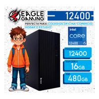 PC DE OFICINA INTEL CORE I5 12400 16GB RAM DDR4 SSD 480GB