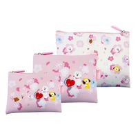 Set de Neceser Cosmetiquero x3 BTS BT21 Kawai