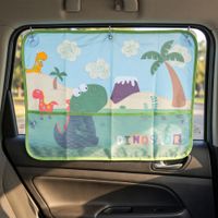 Cortina para Auto Dinosaurio Verde