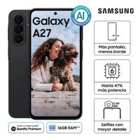 Celular SAMSUNG Galaxy A27 5G 8GB 256GB Negro