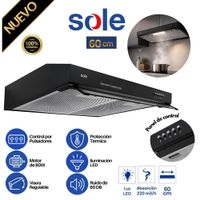 Campana Extractora Nyx Sole 60cm TURE96CO