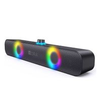 Parlante Inalámbrico FHB-20 Para PC 1hora BOC241 COLOR NEGRO