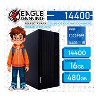 PC DE OFICINA INTEL CORE I5 14400 16GB RAM DDR4 SSD 480GB