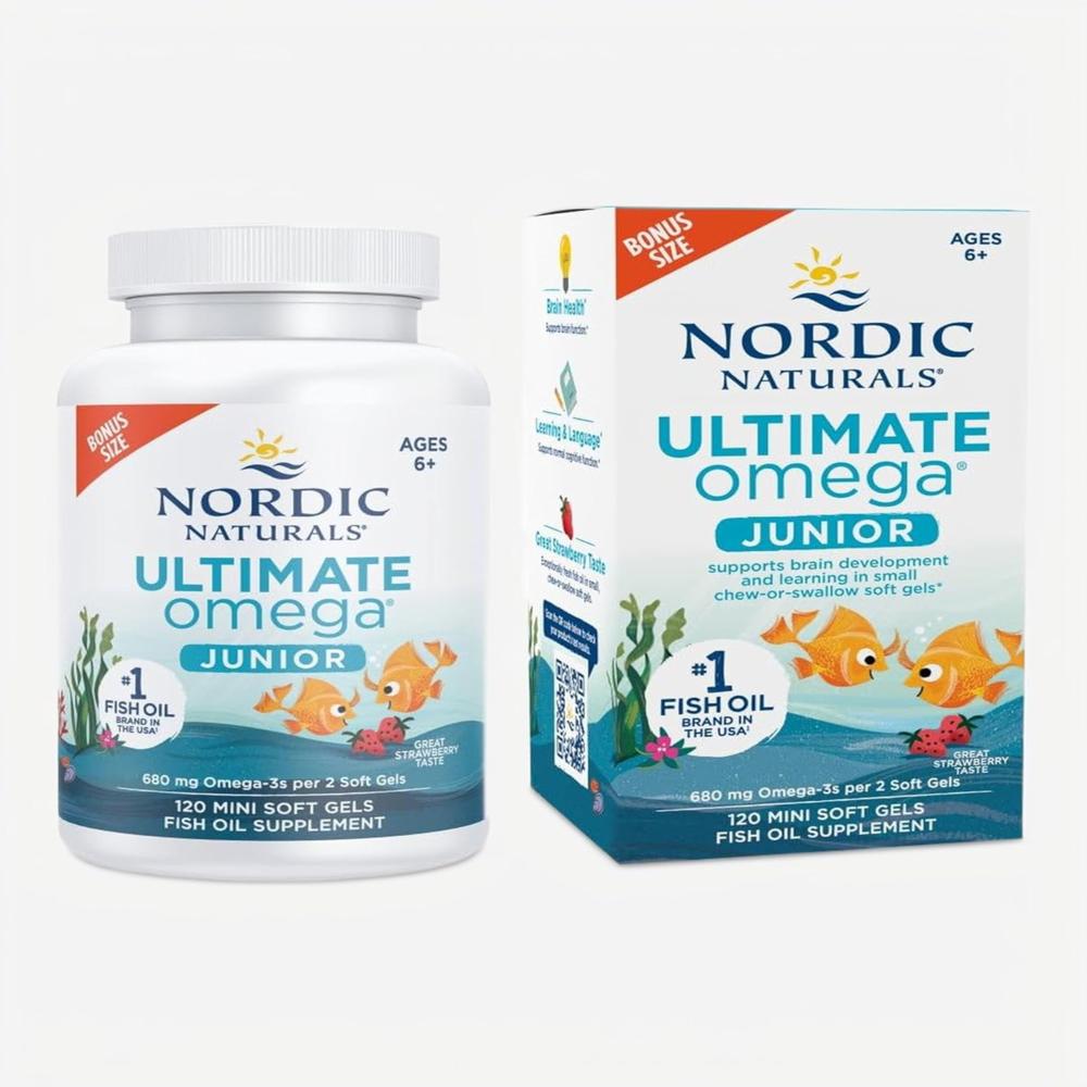 Nordic Naturals Ultimate Omega 3 Junior 120 Minigels