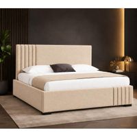 Dormitorio Kawsay  2 Plazas Ivory Cabecera Box Encajonado