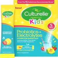 Culturelle Probióticos para niños con electrolitos limonada de fresa
